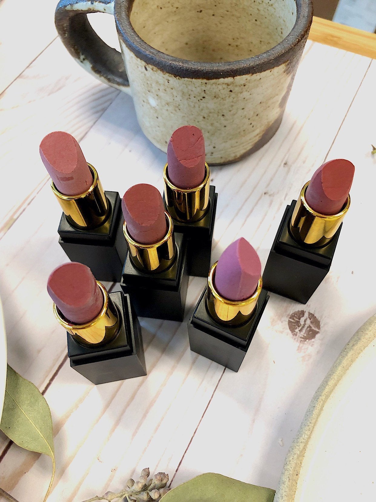 Organic Lipstick / Mineral Lipstick / Organic Makeup / Butter Me Up Organics in - Makeup photo