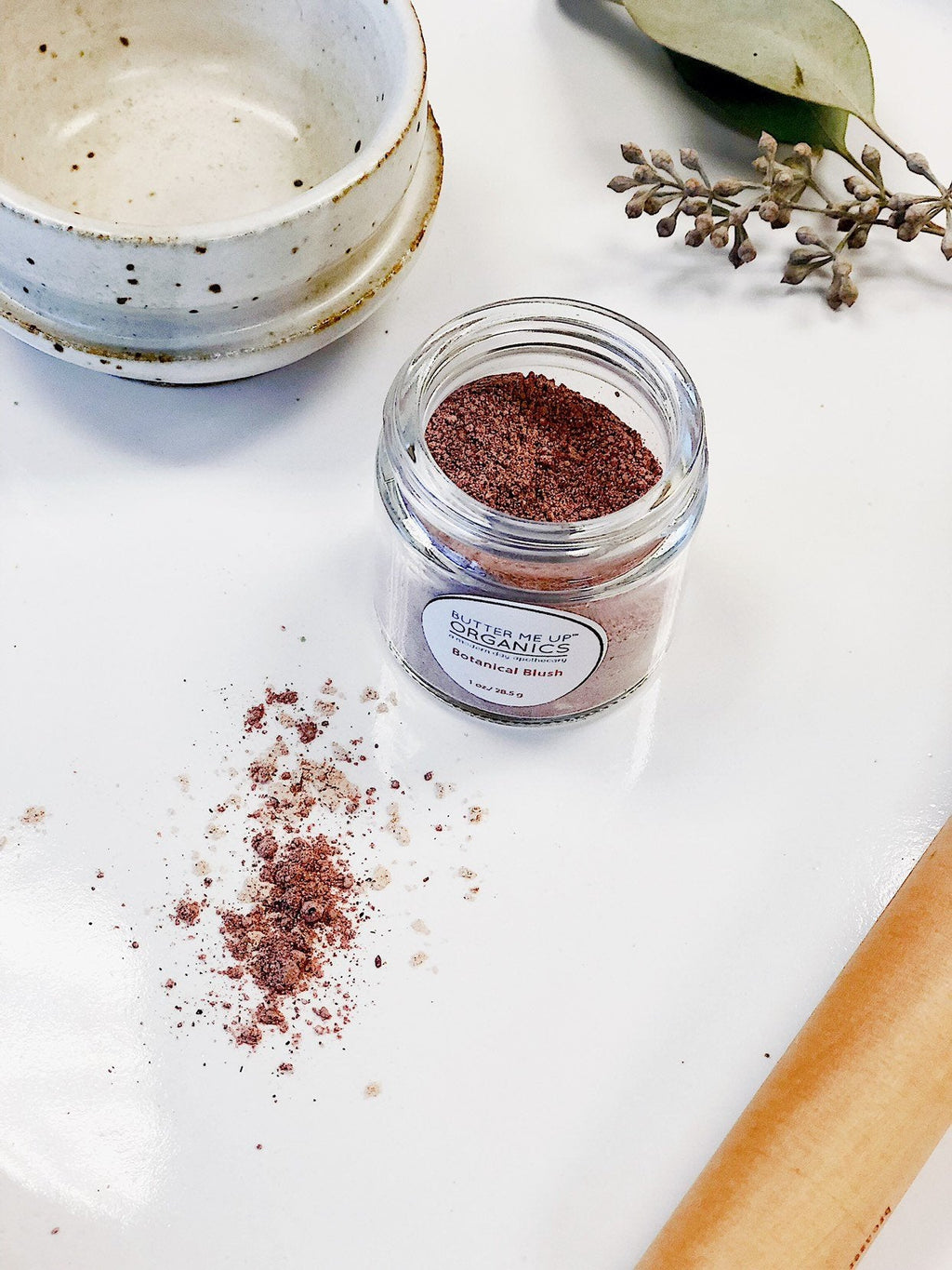 Organic Botanical Blush / Natural Blush / Titanium Dioxide FREE / Chemical Free / Butter Me Up Organics in - Face photo