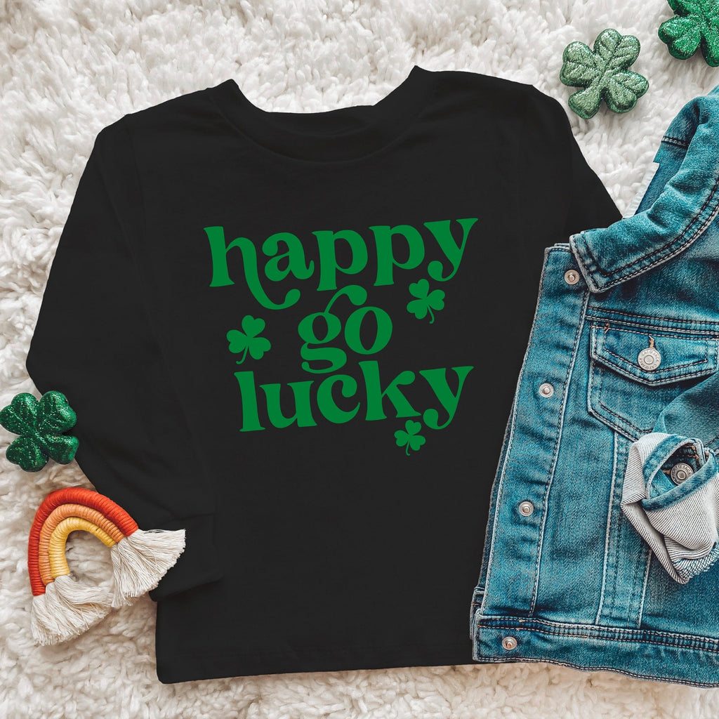 Happy Go Lucky Long Sleeve in - photo