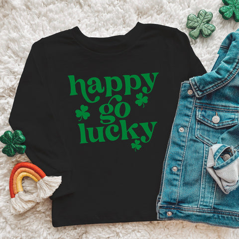 Happy Go Lucky Long Sleeve in - photo