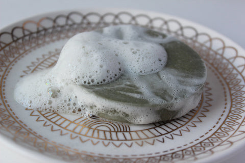 Face Wash Facial Cleansing Bar with French Green Sea Clay in - Face photo
