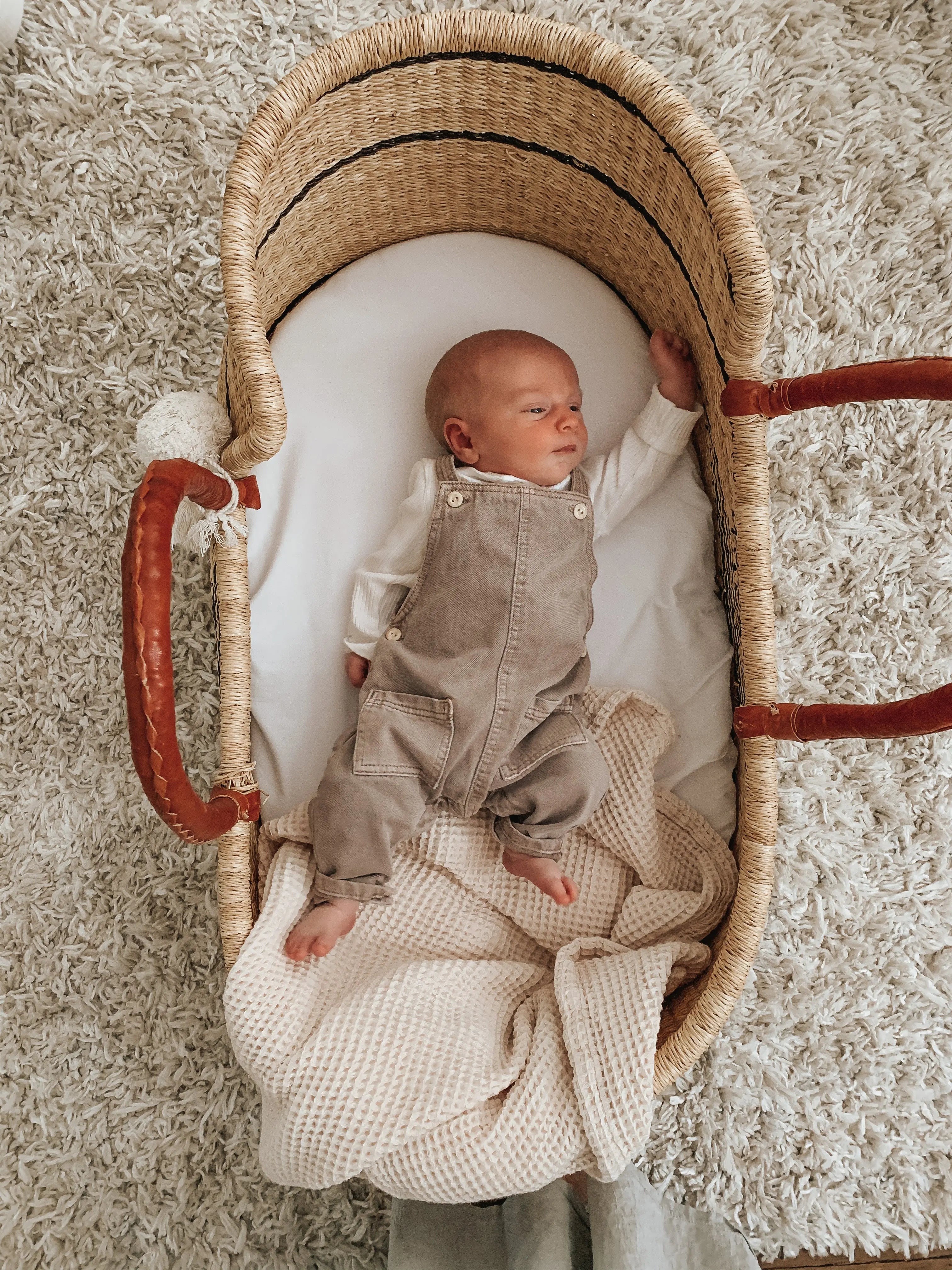 Waffle Blankets - Newborn, Baby, Toddler - 100% Cotton in - Swaddle Blankets & Hat / Headband Sets photo