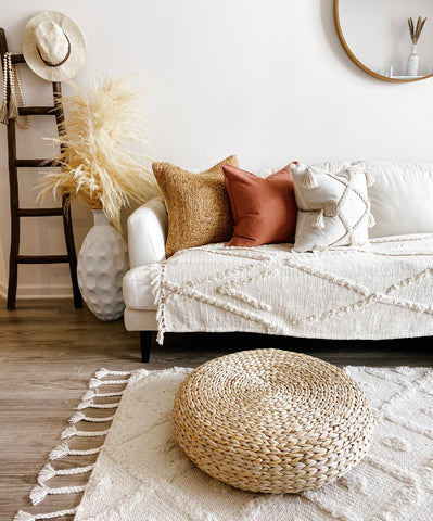 Maya Throw Blanket in - Boho Throw Blanket photo