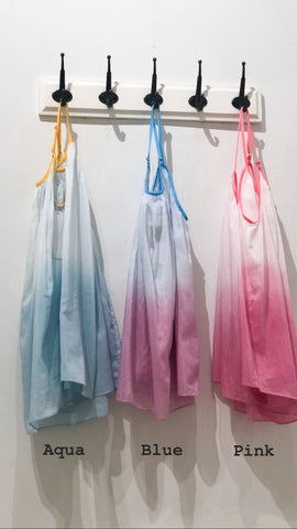 Sheer Gradient Shorts in - SHORTS photo