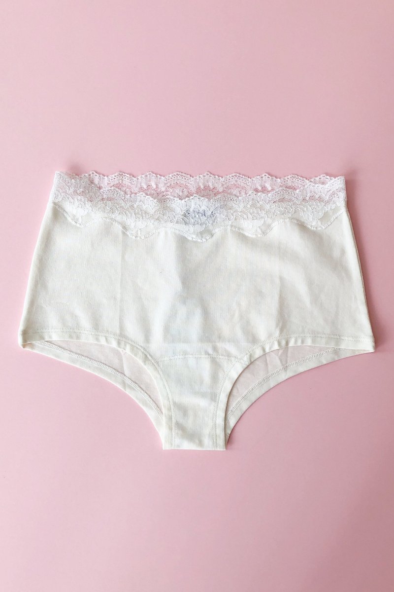 Salua Highwaisted Panty with Lace Edge in - PANTY photo
