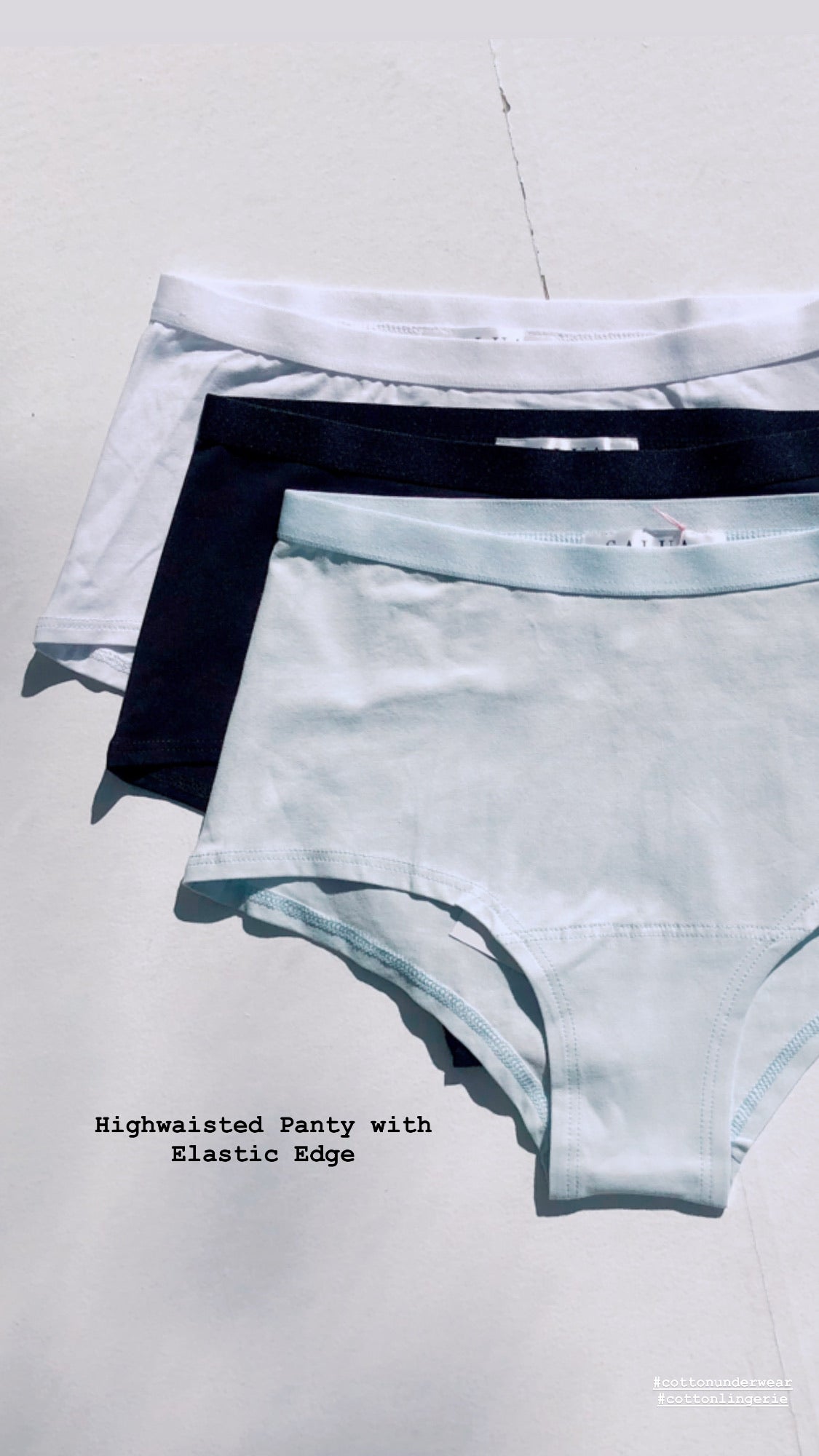 Salua Highwaisted Panty with Elastic Edge in - PANTY photo