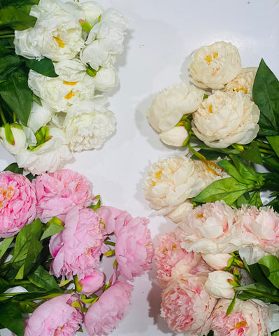 Realistic Artificial Peony - Bundle of 3 in - Florals photo