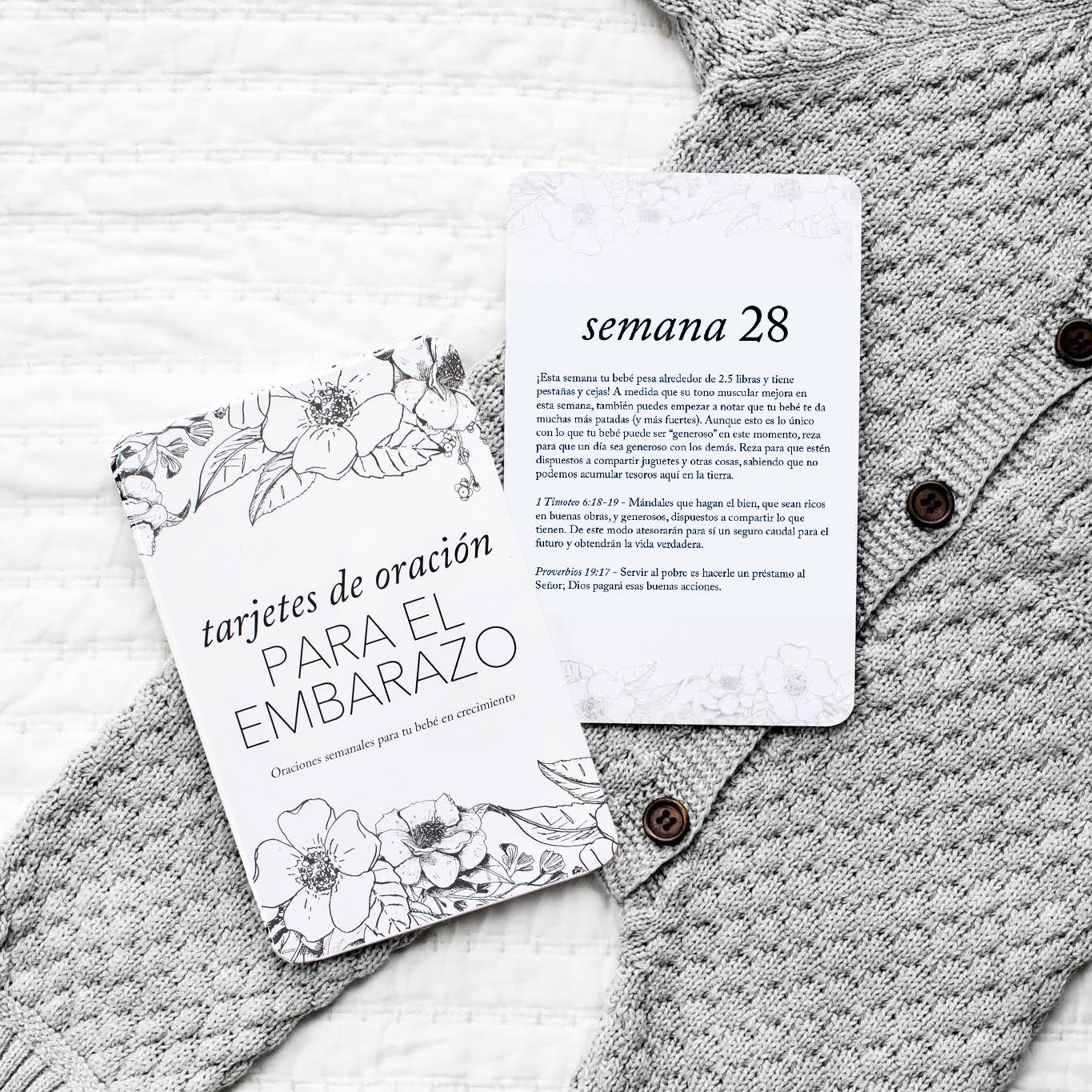 Duncan & Stone Co. Spanish Pregnancy Prayer Cards