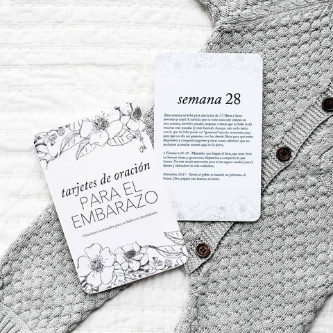 Duncan & Stone Co. Spanish Pregnancy Prayer Cards