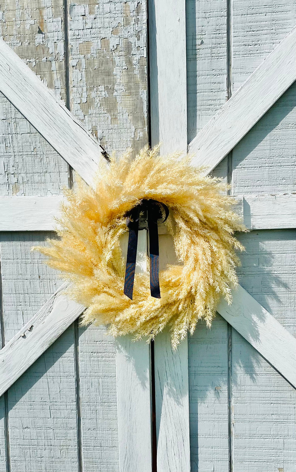Fall Boho Pampas Wreath -