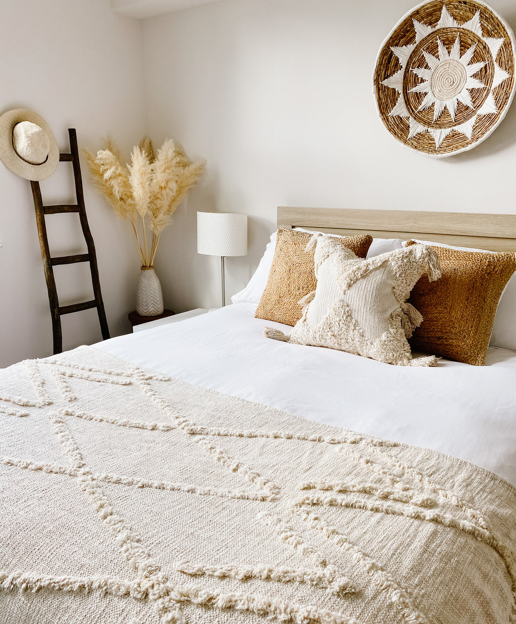 Maya Throw Blanket in - Boho Throw Blanket photo