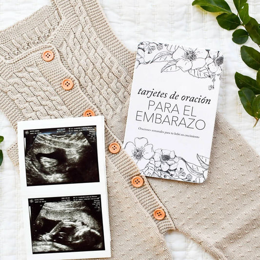 Spanish Pregnancy Prayer Cards in Card Set Only - Prayer Cards photo