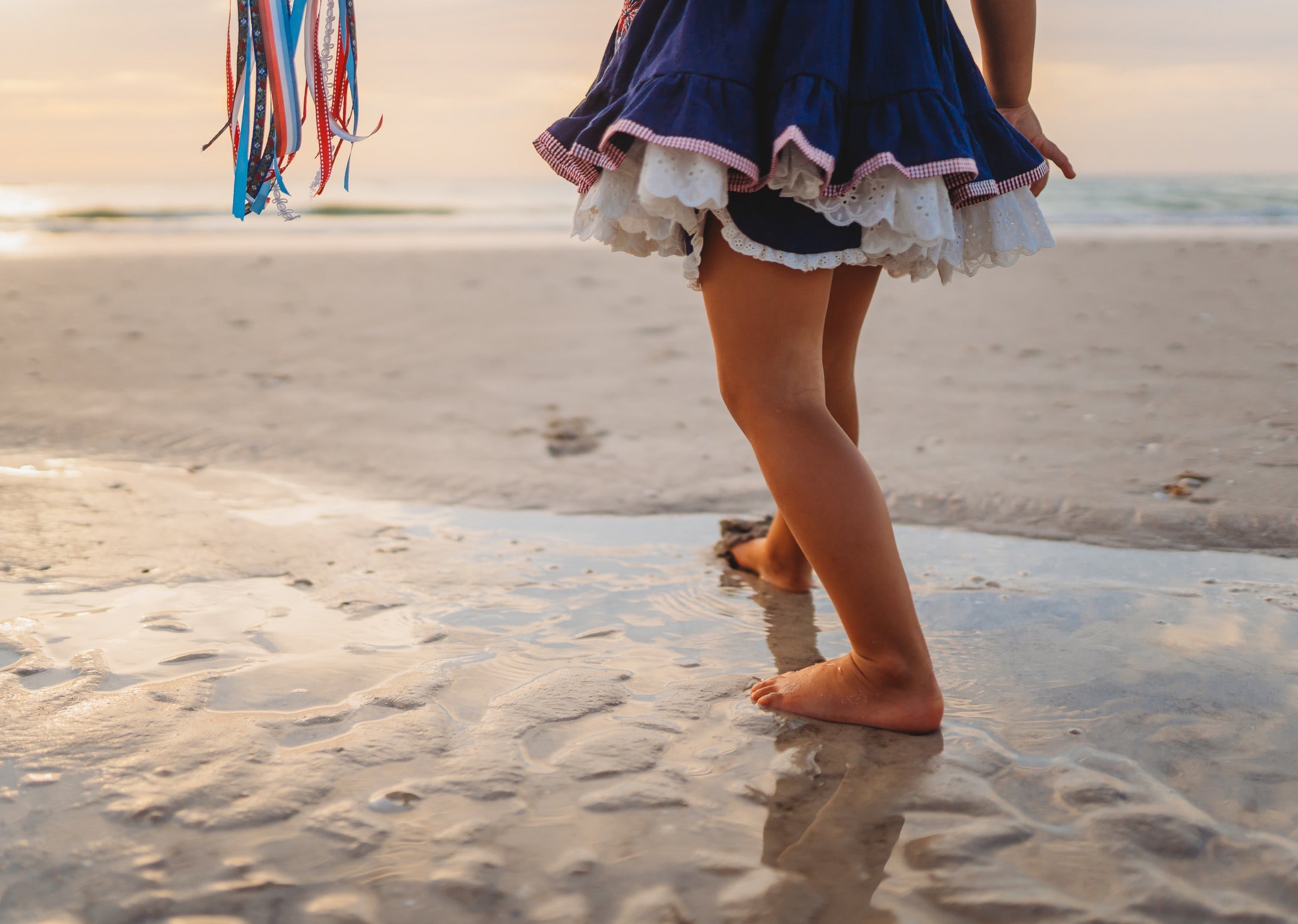 Lady Liberty Pinafore Set in - 4th of July Collection photo