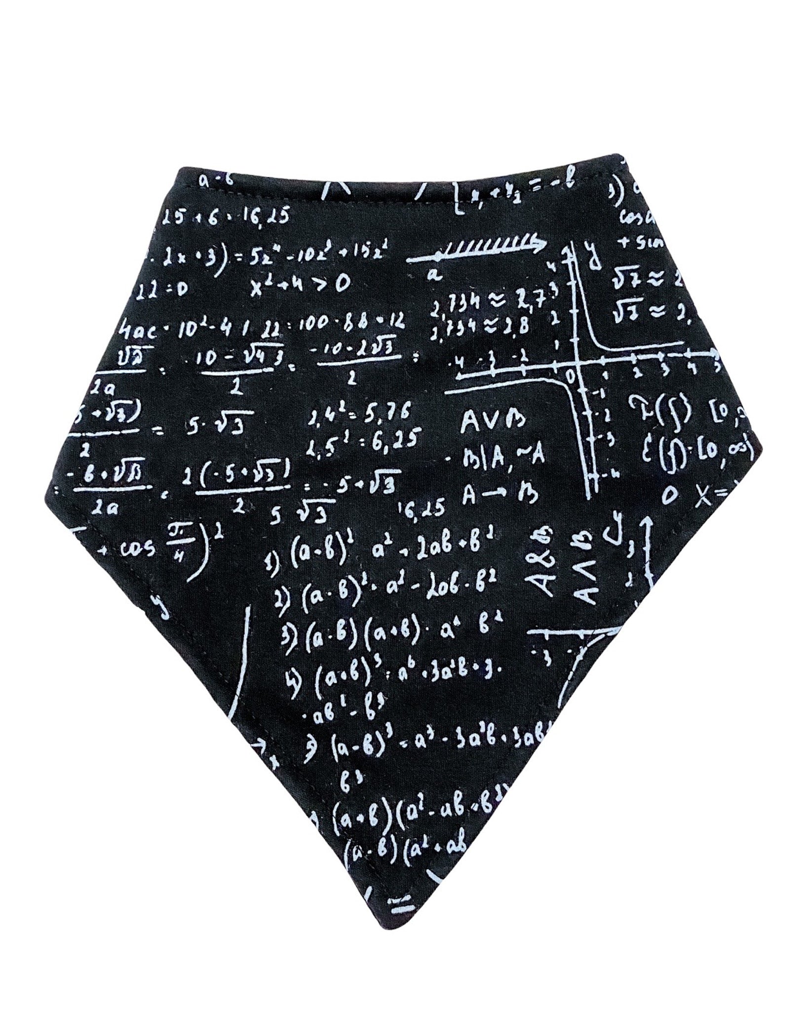 Math Print Bib in - photo