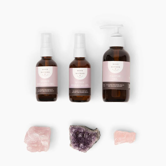 Fertility Womb Massage Oil Blends Bundle in - Womb Oils photo
