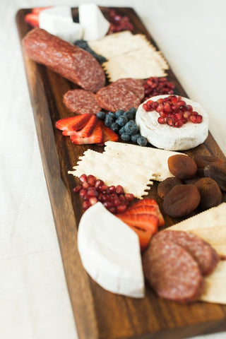 24" Acacia Wood Serving Board in - Tableware photo