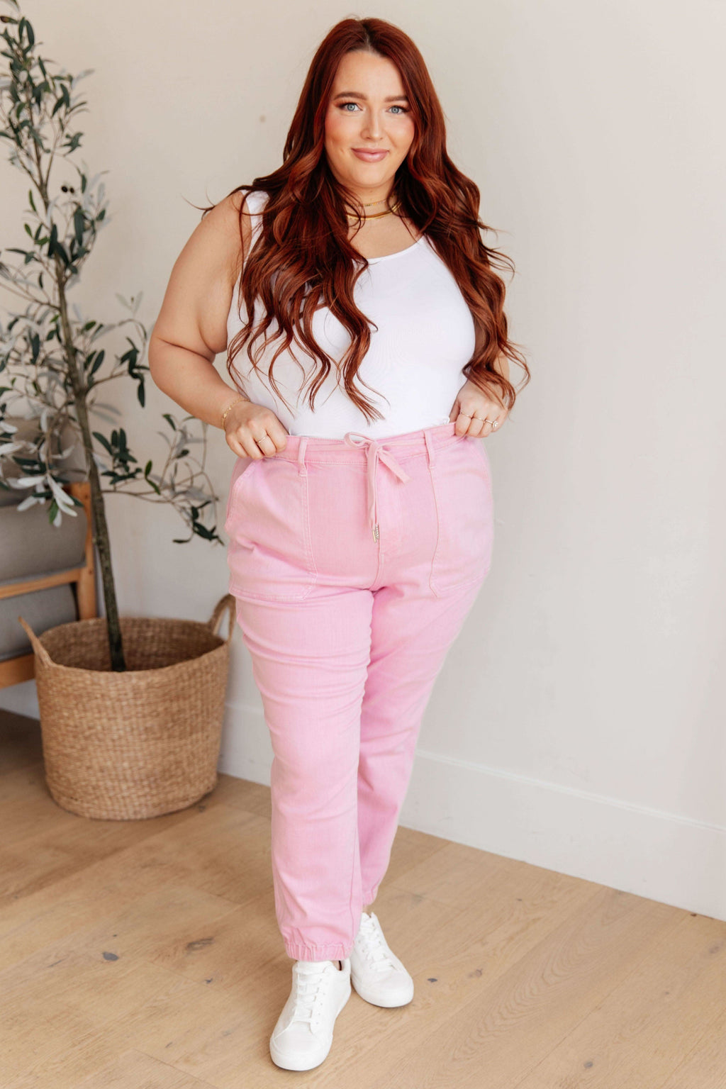 Judy Blue Regina High Rise Garment Dyed Denim Jogger - SwagglyLife Home & Fashion