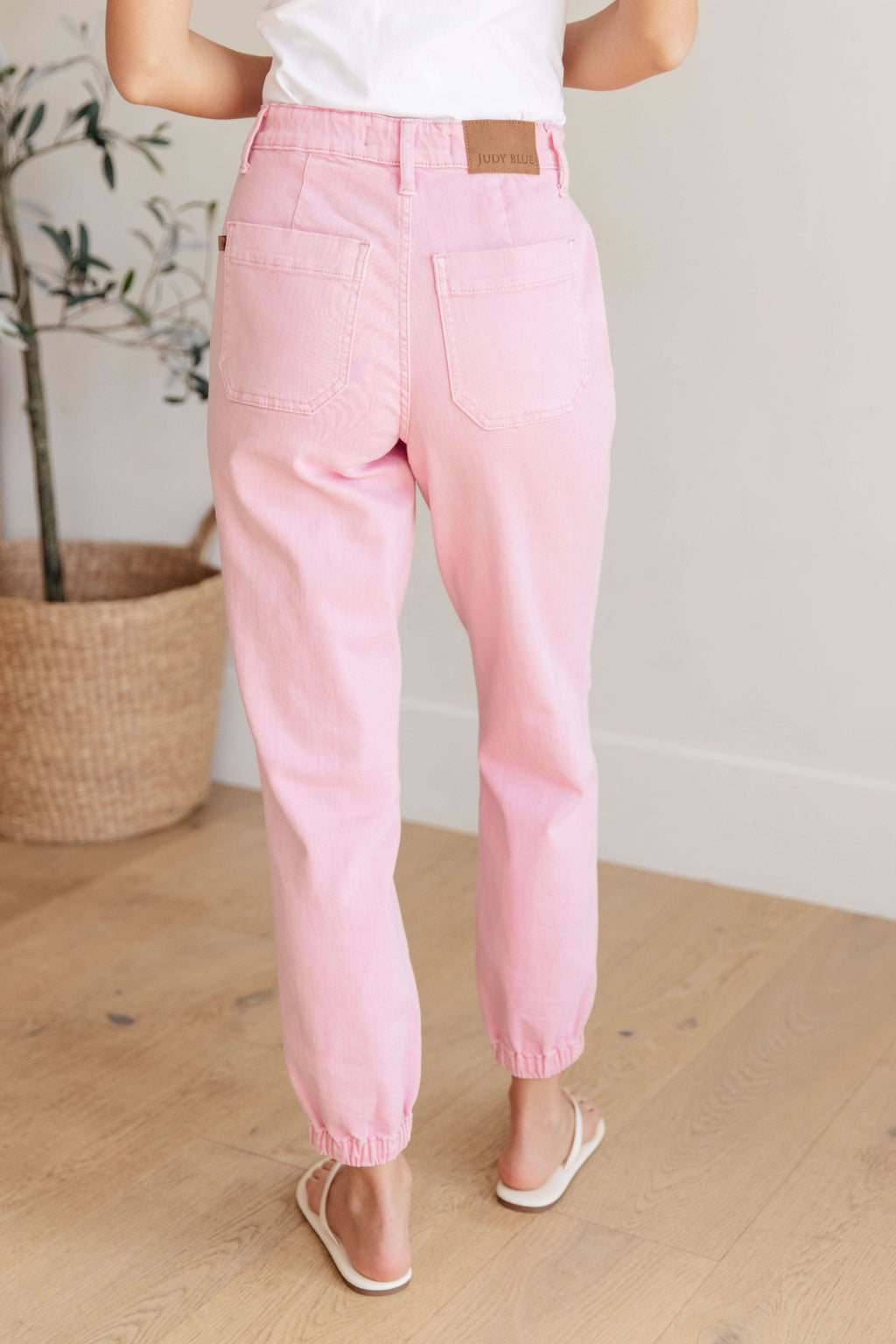 Judy Blue Regina High Rise Garment Dyed Denim Jogger - SwagglyLife Home & Fashion