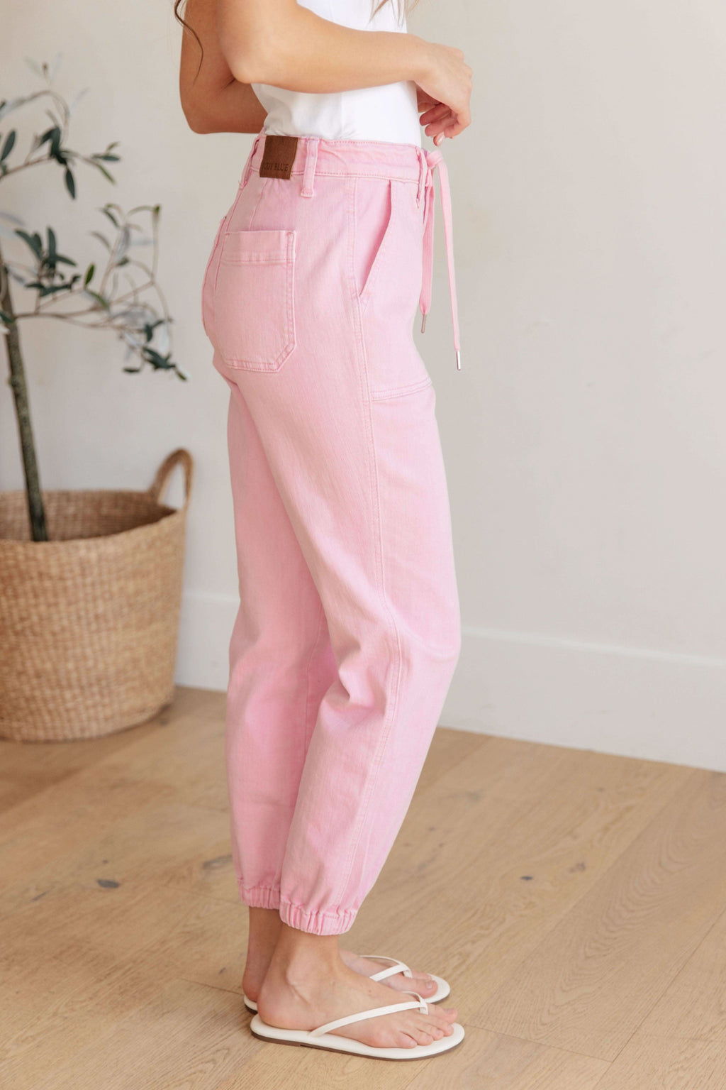 Judy Blue Regina High Rise Garment Dyed Denim Jogger - SwagglyLife Home & Fashion
