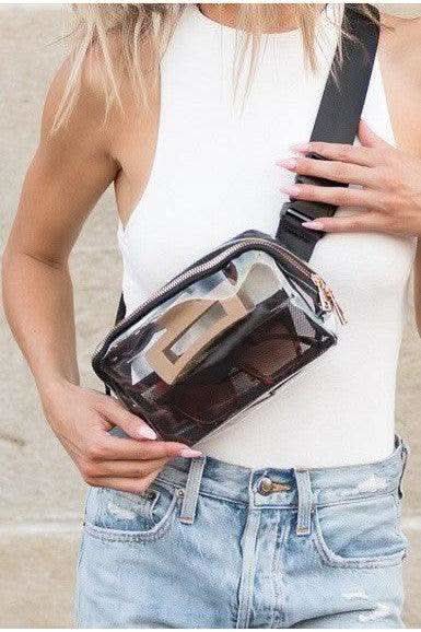 Juni Clear Stadium Belt Bag - SwagglyLife Home & Fashion