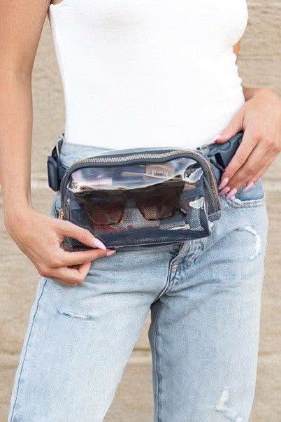 Juni Clear Stadium Belt Bag - SwagglyLife Home & Fashion