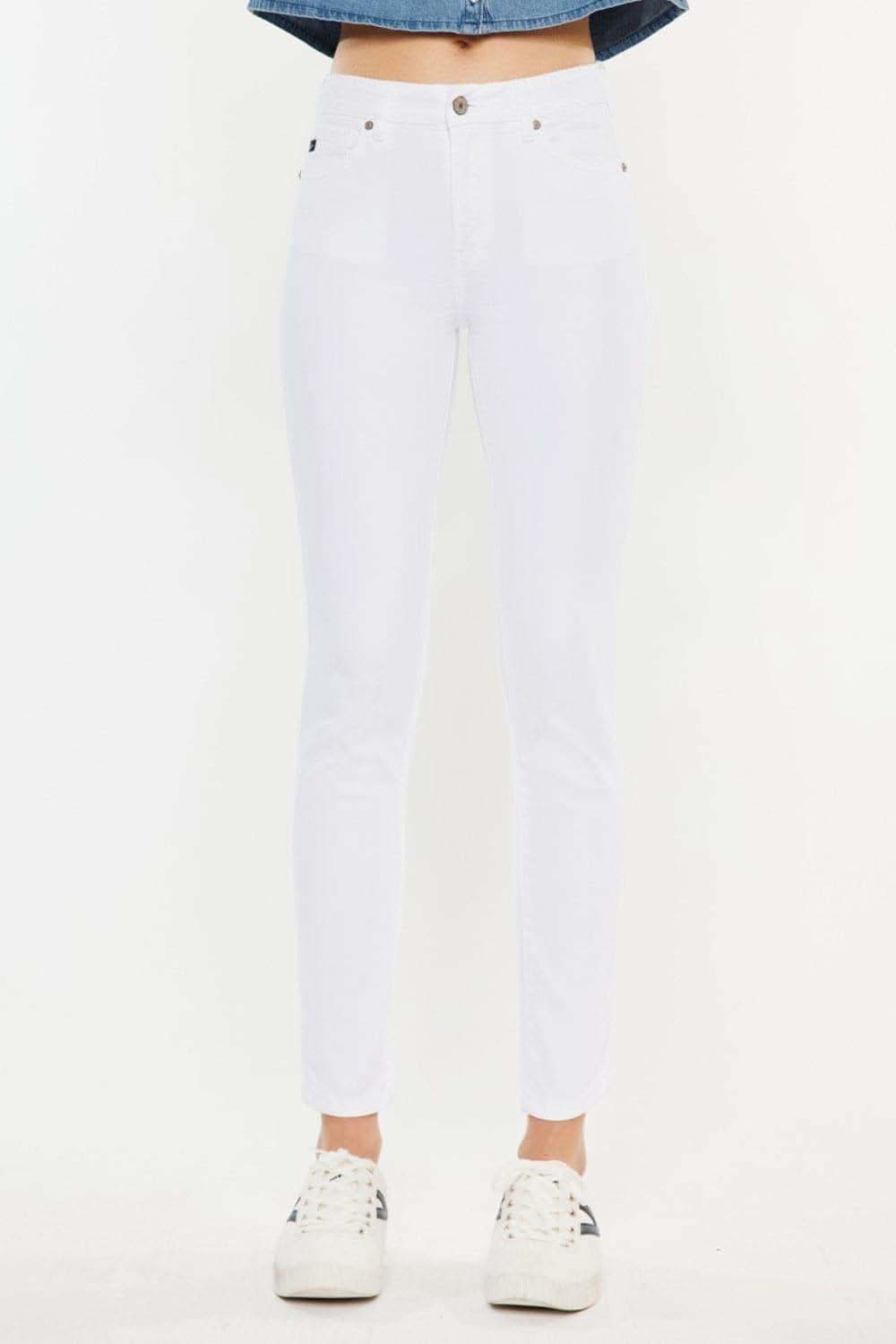 Kancan High Rise Ankle Skinny Jeans - SwagglyLife Home & Fashion