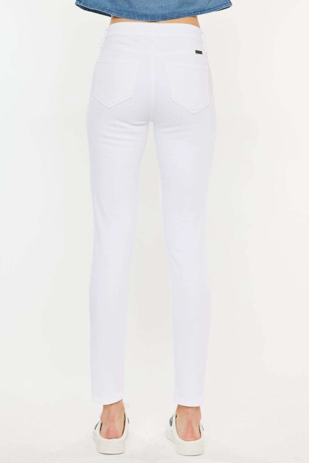 Kancan High Rise Ankle Skinny Jeans - SwagglyLife Home & Fashion