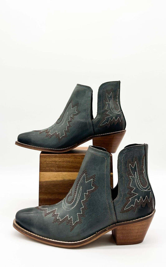 Naughty Monkey Kickin' Booties in Teal in - Shoes photo