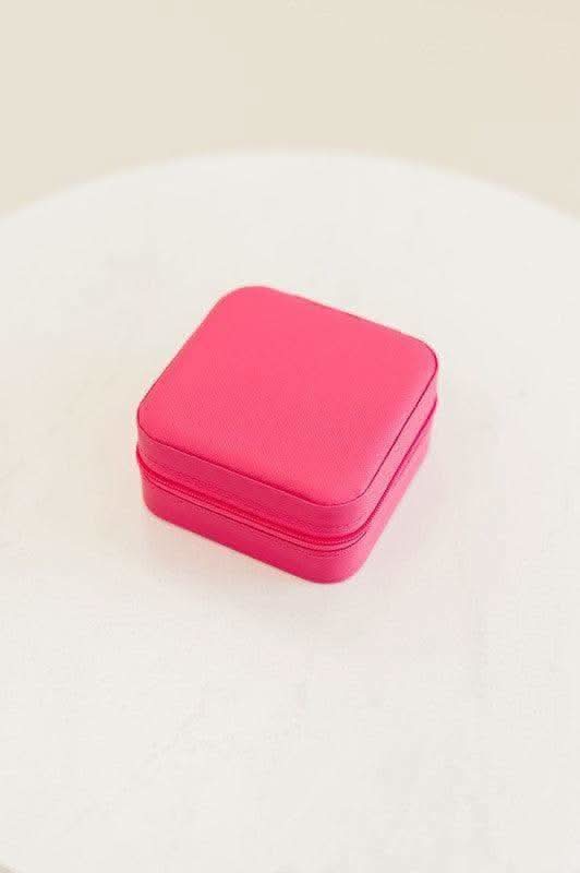 KRISTEN TRAVEL JEWELRY ORGANIZER BOX CASE - SwagglyLife Home & Fashion