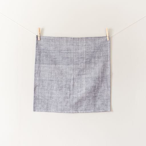 Petra Cotton Napkin in Navy Set of 2 - Cloth Napkins photo
