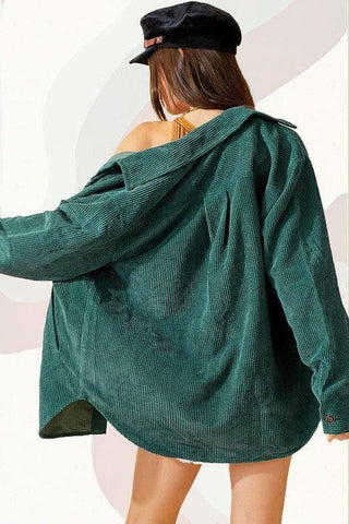 LA MIEL Madera Shacket - SwagglyLife Home & Fashion