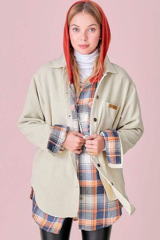 LA MIEL Madera Shacket, 6 Colors - SwagglyLife Home & Fashion