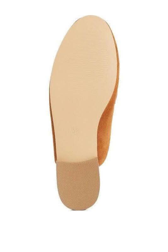 Lavinia Suede Leather Braided Detail Mules, 2 Colors - SwagglyLife Home & Fashion