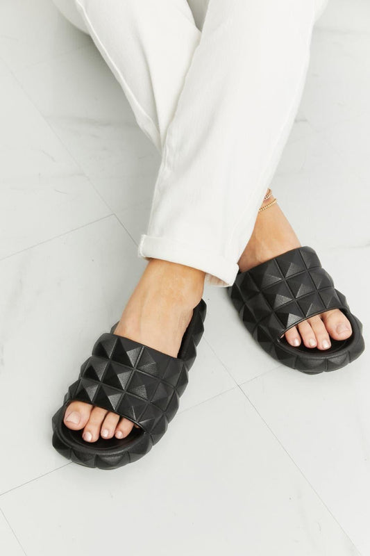 Legend Let's Chill 3D Stud Slide Sandal - SwagglyLife Home & Fashion