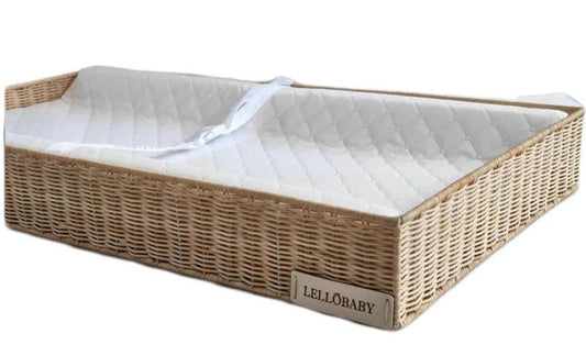 LELLOBABY™ X Hampton BABY- Rattan Wicker Changing Tray Premier in - Baby & Toddler photo
