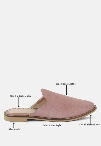 Rag & Co. Lia Handcrafted Canvas Mules in - Mules photo