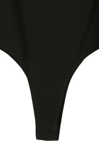 LILOU Long Sleeves Shirring Sleeve Bodysuit - SwagglyLife Home & Fashion