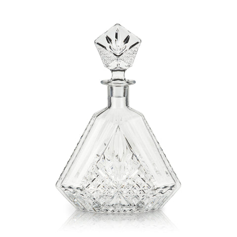 Admiral Crystal Irish Cut Whiskey Decanter in - product_type::liquor_decanters photo