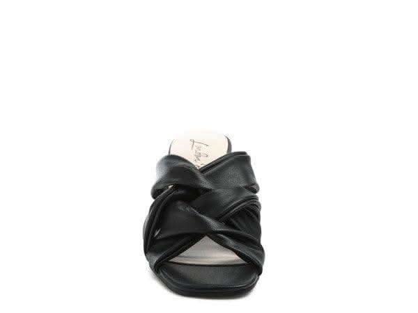 London Rag Knope Interwoven Straps Mid Heeled Sandals - SwagglyLife Home & Fashion