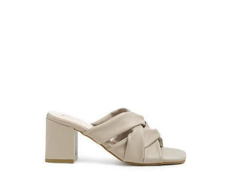 London Rag Knope Interwoven Straps Mid Heeled Sandals - SwagglyLife Home & Fashion