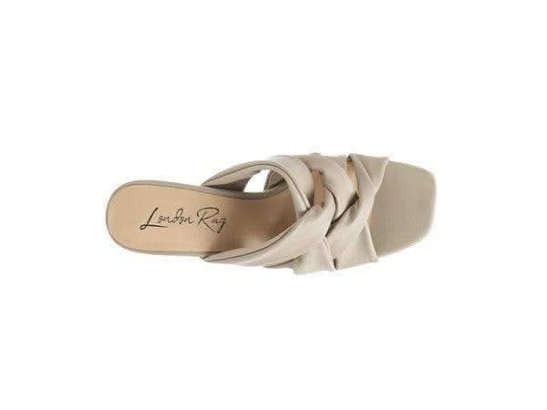 London Rag Knope Interwoven Straps Mid Heeled Sandals - SwagglyLife Home & Fashion