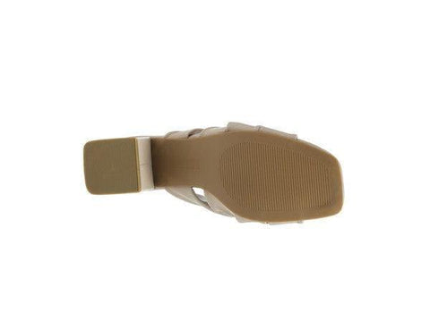 London Rag Knope Interwoven Straps Mid Heeled Sandals - SwagglyLife Home & Fashion
