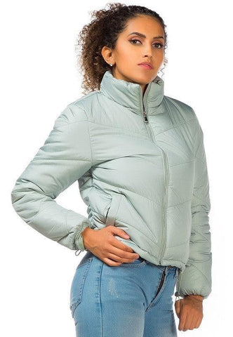 LONDON RAG Long Sleeves Puffer Jacket, 5 Colors - SwagglyLife Home & Fashion