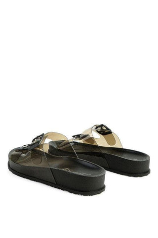 London Rag MINATA Platform Buckled Slide Sandals - SwagglyLife Home & Fashion