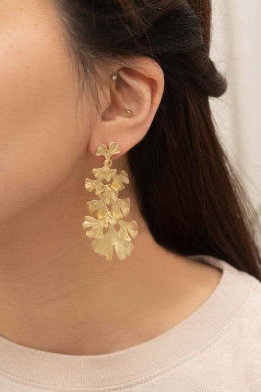 LOVODA Adiantum Drop Earrings - SwagglyLife Home & Fashion