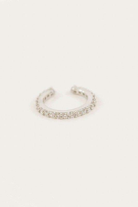 LOVODA Crystal Cuff Earrings - SwagglyLife Home & Fashion