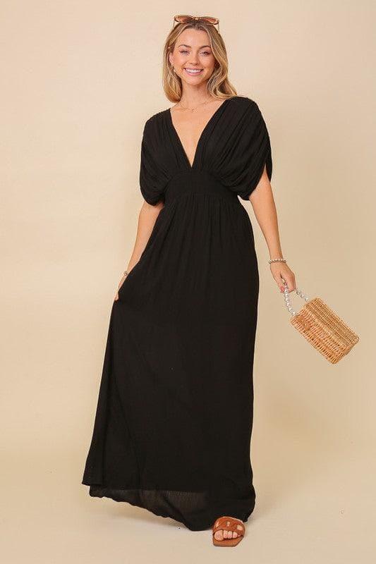 Luna Summer Spring Vacation Maxi Sundress Lined - SwagglyLife Home & Fashion
