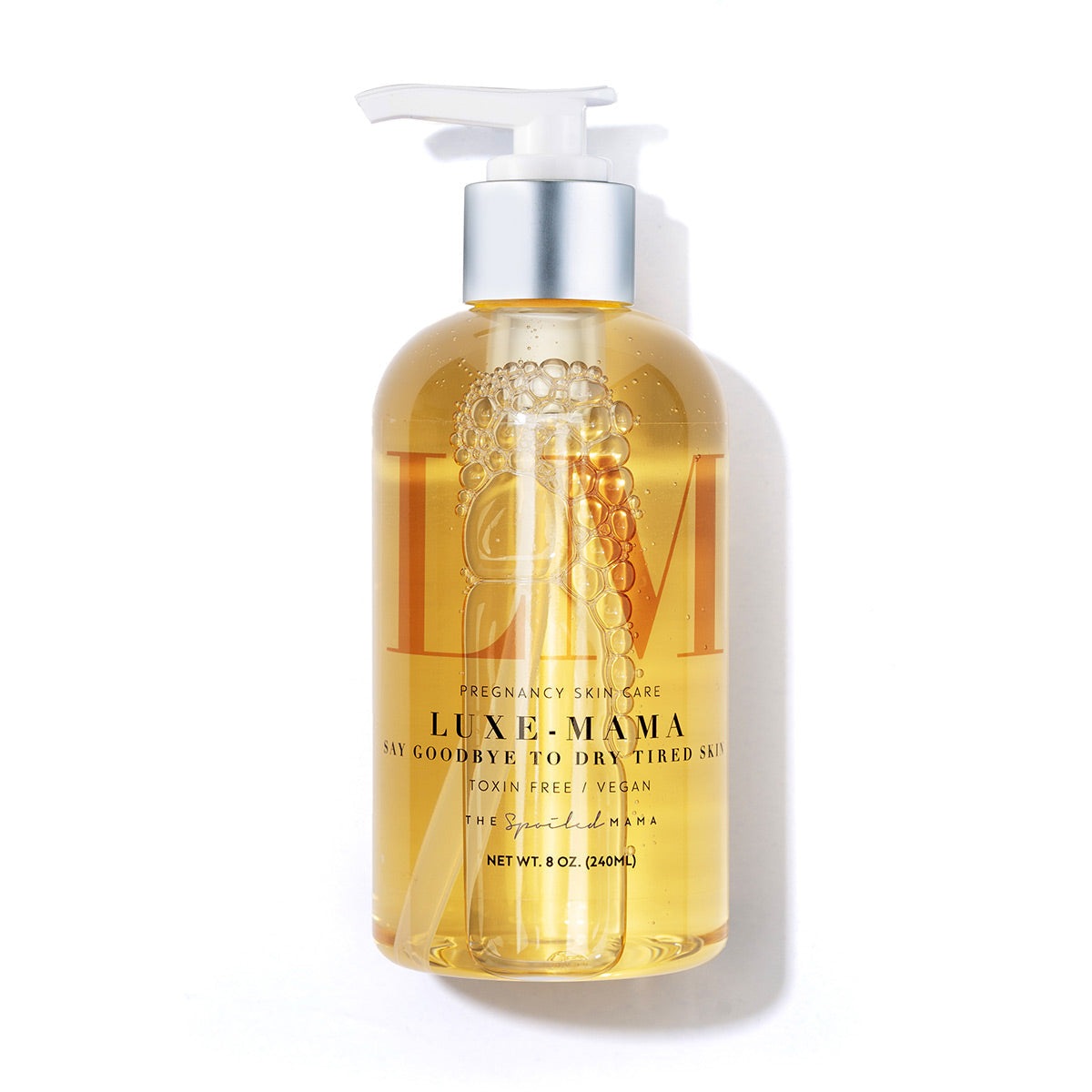 The Spoiled Mama Luxe-Mama Pregnancy Body Wash in - Body Wash > body wash for pregnancy > pregnancy safe body wash > best body wash for pregnancy > sulphate free body wash > vegan body wash > shower gel photo