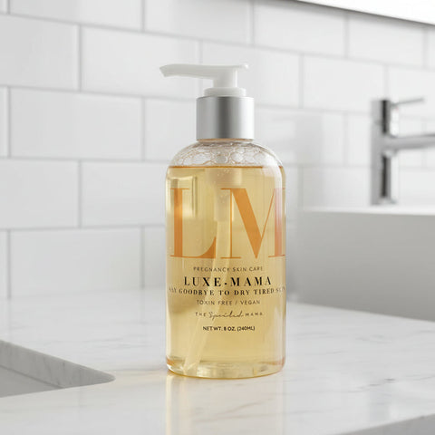 The Spoiled Mama Luxe-Mama Pregnancy Body Wash in - Body Wash > body wash for pregnancy > pregnancy safe body wash > best body wash for pregnancy > sulphate free body wash > vegan body wash > shower gel photo