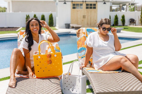 Luxury Beach Towel in Block Floral - SwagglyLife Home & Fashion